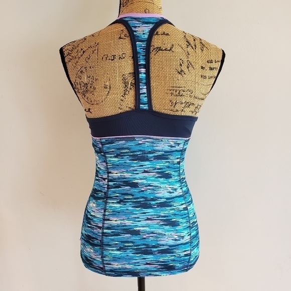 Tek Gear Drytek Women's XS Racerback Workout Tank Athletic Athleisure Yoga Gym - Picture 3 of 6